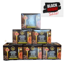 Original 6PACK Coffee Black Colombian Ganoderma 2-1 Reishi Eternal Spirit Beauty