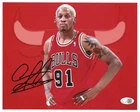 Dennis Rodman Autographed Signed 8" x 10" Photograph Chicago Bulls (JSA)