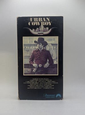 Urban Cowboy (VHS, 1980) John Travolta Rare HTF Paramount Original First Release