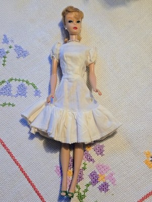 Vintage 1962 Barbie FRIDAY NIGHT DATE #979 corduroy JUMPER & DRESS