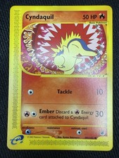 Cyndaquil 105/165 Expedition Non Holo Vintage WOTC 2002 Pokemon
