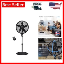 Powerful Oscillating Fan with Timer & Remote Control - Perfect for Home & Office