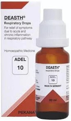 ADEL 10 Deasth 20ml German Homeopathic Drops for Respiratory Wellness
