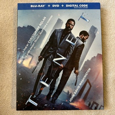 Tenet Blu-ray + DVD + Digital 2020 Christopher Nolan John David Washington