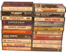 20 Cassette Tape Music Lot