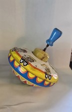 Vintage Ohio Art Tin Spinning Toy - Top