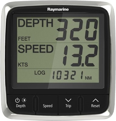 Raymarine i50 Tridata E70060 Boat Marine Speed Depth Temp Digital Display