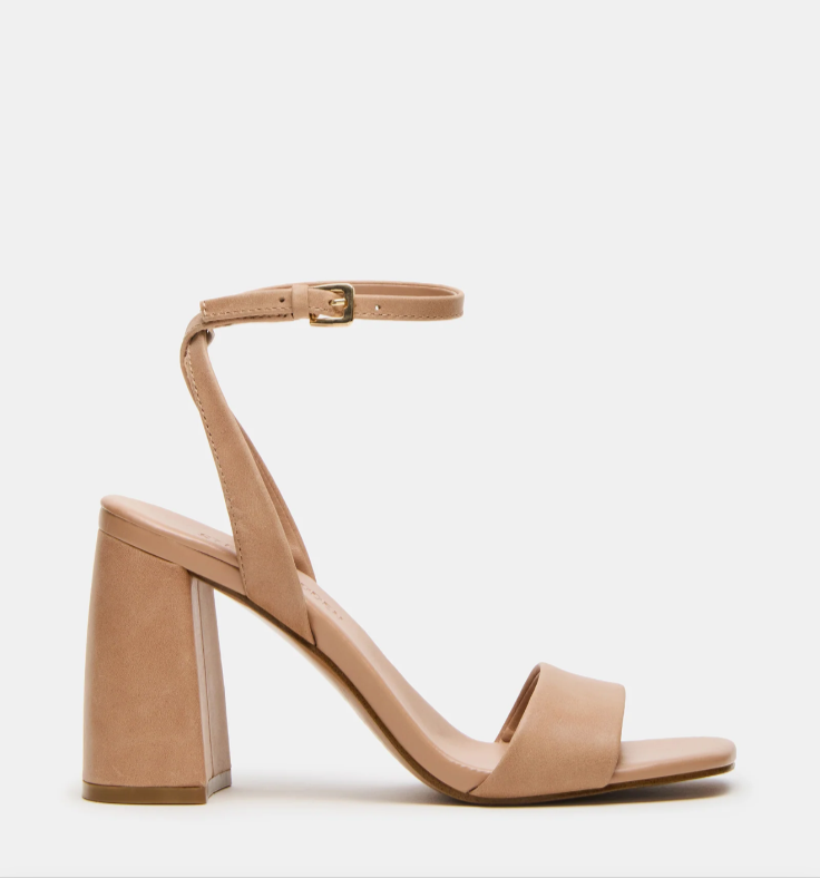 Steve Madden Messa Leather Block Heels