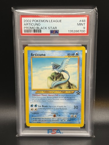 Articuno graded PSA 9 for sale on eBay