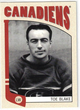2004-05 In The Game ITG Franhises Canadian Montreal Canadiens Toe Blake #53