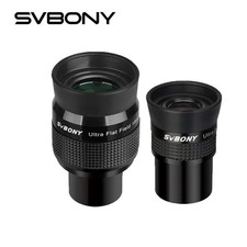 SVBONY Ultra Flat Field Eyepieces 1.25 Inch   0.39 in 0.71 in UF, FMC SV190 