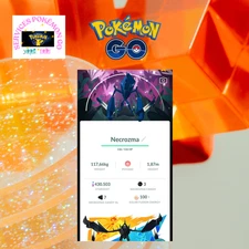 Pokémon Go❀❀Shiny NECROZMA❀❀SPECIAL BACK GROUND❀❀TR❀DE 20K Stardust OR P T C