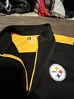 NFL Steelers Zip Up Up Pull Over Adult Size 2XL Black — photo 2