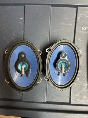 Phoenix Digital PD-157 5x7  3-Way Car Speakers Pair 4 Ohm Blue Cones