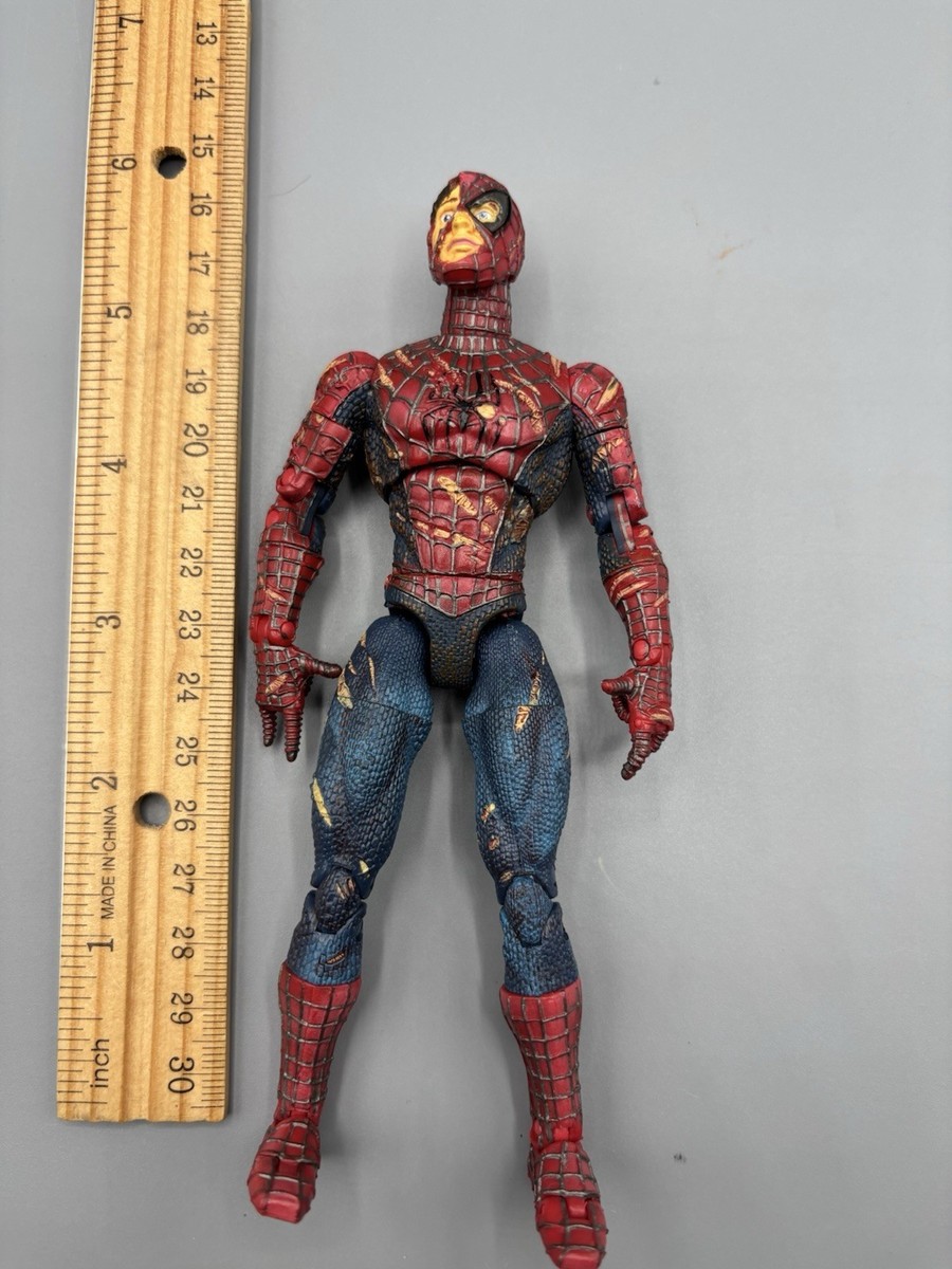 超貴重品　レトロ　バトルラヴェイジド スパイダーマン　TOYBIZ トイビズ Toybiz 2002 Battle Ravaged Spider-Man | eBay