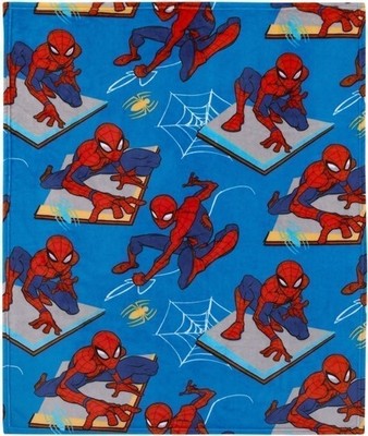 Marvel Spiderman Toddler Blanket - 40  X 50  - Super Soft, Plush, Warm and...
