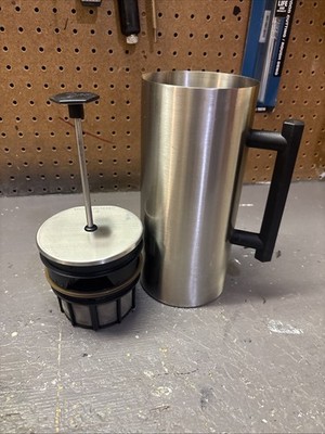 Vintage Espro French Press Stainless Steel Coffee Maker 32oz 9''