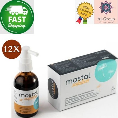 12 X Mostal Solution Haarspray hochwirksame Lösung, 50 ml ''SCHNELLER VERSAND''
