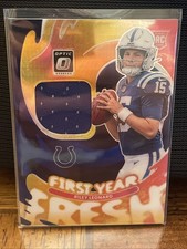 2025 Panini Donruss Optic - First Year Fresh Riley Leonard #FYFBH-RLD Blue Hyper