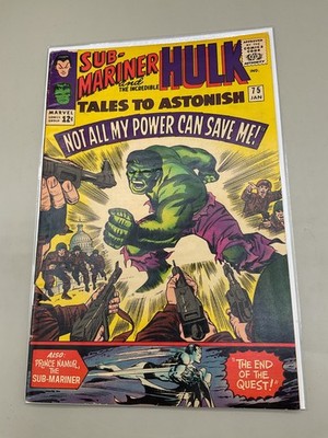 Marvel Comics Tales To Astonish #75 FN 1966