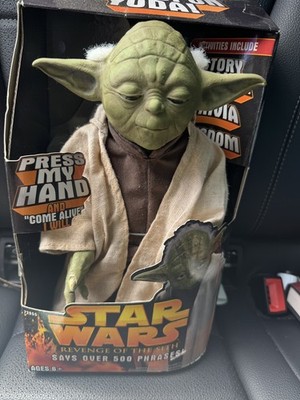 Star Wars Revenge of the Sith Call Upon Yoda Story Telling Jedi Master NEW NIB