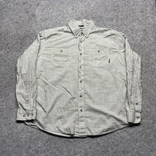 Eddie Bauer Classic Fit Button Down Shirt Mens 2XL Multicolor Pin Stripe