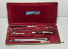 Riefler Kompassbox Westdeutschland, technisches Zeichenwerkzeug