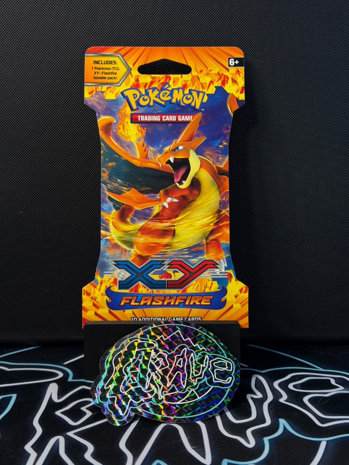 2014 Pokemon XY Flashfire Sleeved Booster Pack Sealed