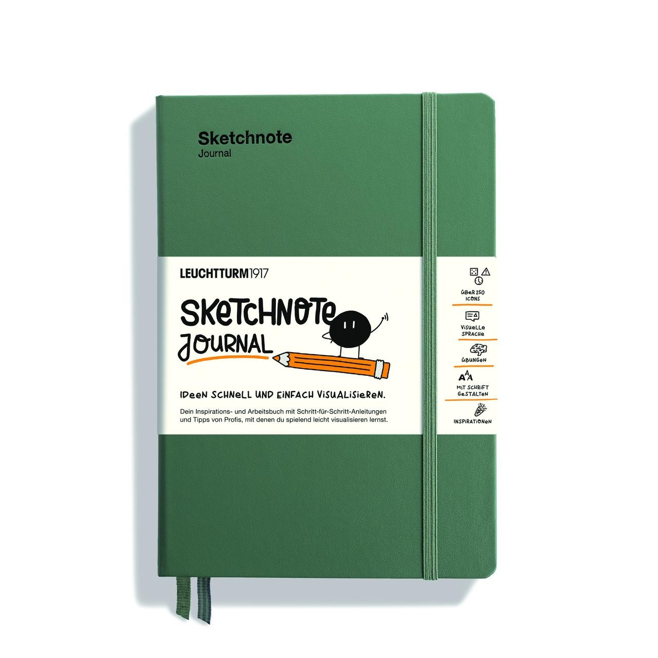 Sketchnote Journal DE (Olive) - Bild 2