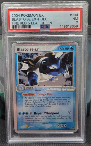 Blastoise ex graded PSA 7 for sale on eBay