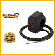 Interrupteur de Guidon Greluma 22mm - Etanche avec LED pour Motos Sportives