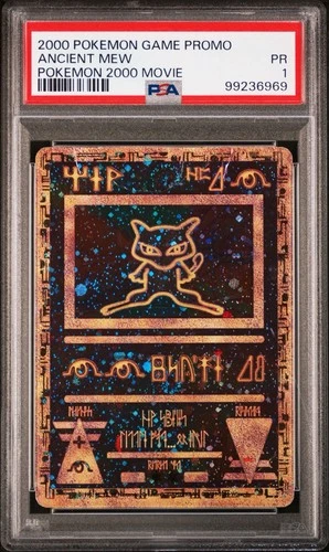 PSA 1 Ancient Mew Pokemon Movie 2000 Promo Holo