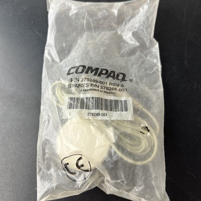 #ad #ad White Compaq Microphone 278249 001 REV B Spares 278266 001 New In Bag $4.95