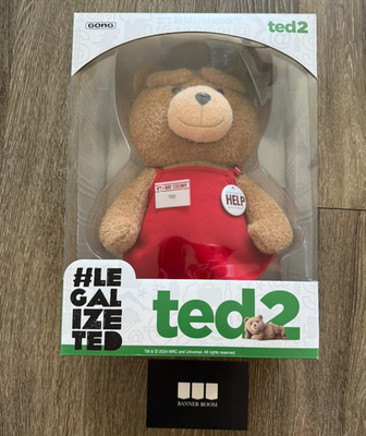 Pop Mart Ted2 Ted Action Plush Action Figure Labubu Doll Plush NEW
