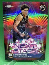 Karim Lopez 2024-25 Topps Chrome NBL Next Stars SP New Zealand Breakers