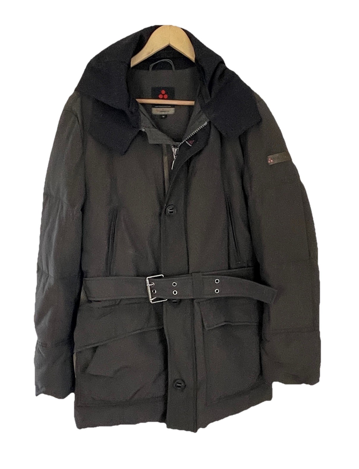 Peuterey Hurricane Goose Down Gray Jacket Parka H… - image 1