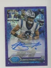 2023 Topps Chrome Bryce Young RC Auto Purple Sparkle /199 Carolina Panthers