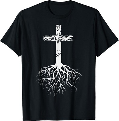 Christian Cross Roots Faith T-Shirt