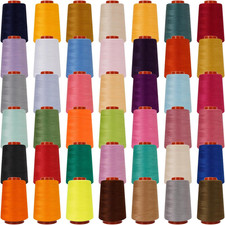 42 Colors Sewing Thread Kit All Purpose Polyester Thread Assorted Colors for Sew