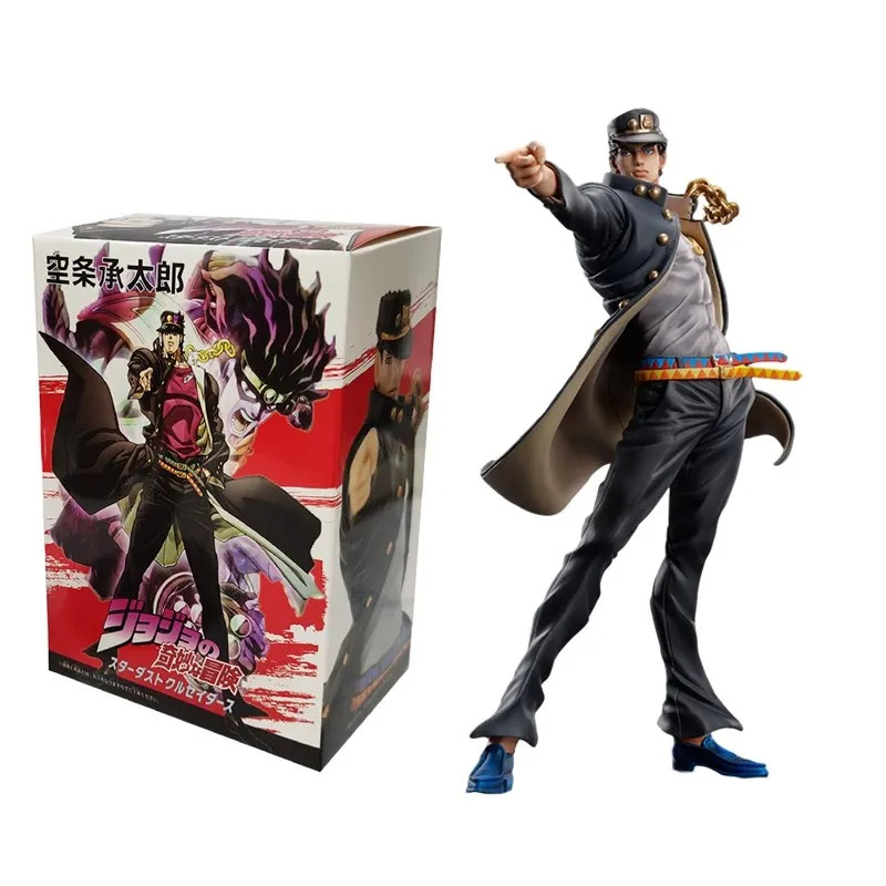 HOT 17cm Jotaro Kujo Jojo's Bizzare Adventure Action Figure Anime Merch PVC