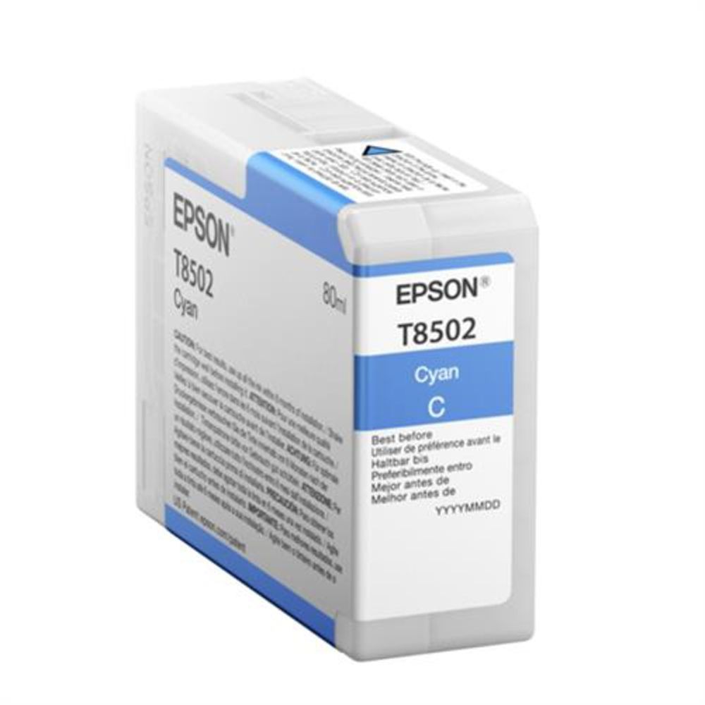 Epson Tintenpatrone cyan T 850 80 ml               T 8502