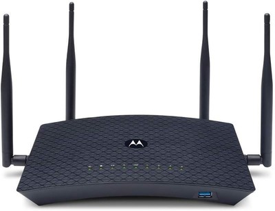 Motorola AC2600 4x4 WiFi Smart Gigabit Router with Extended Range, MR2600
