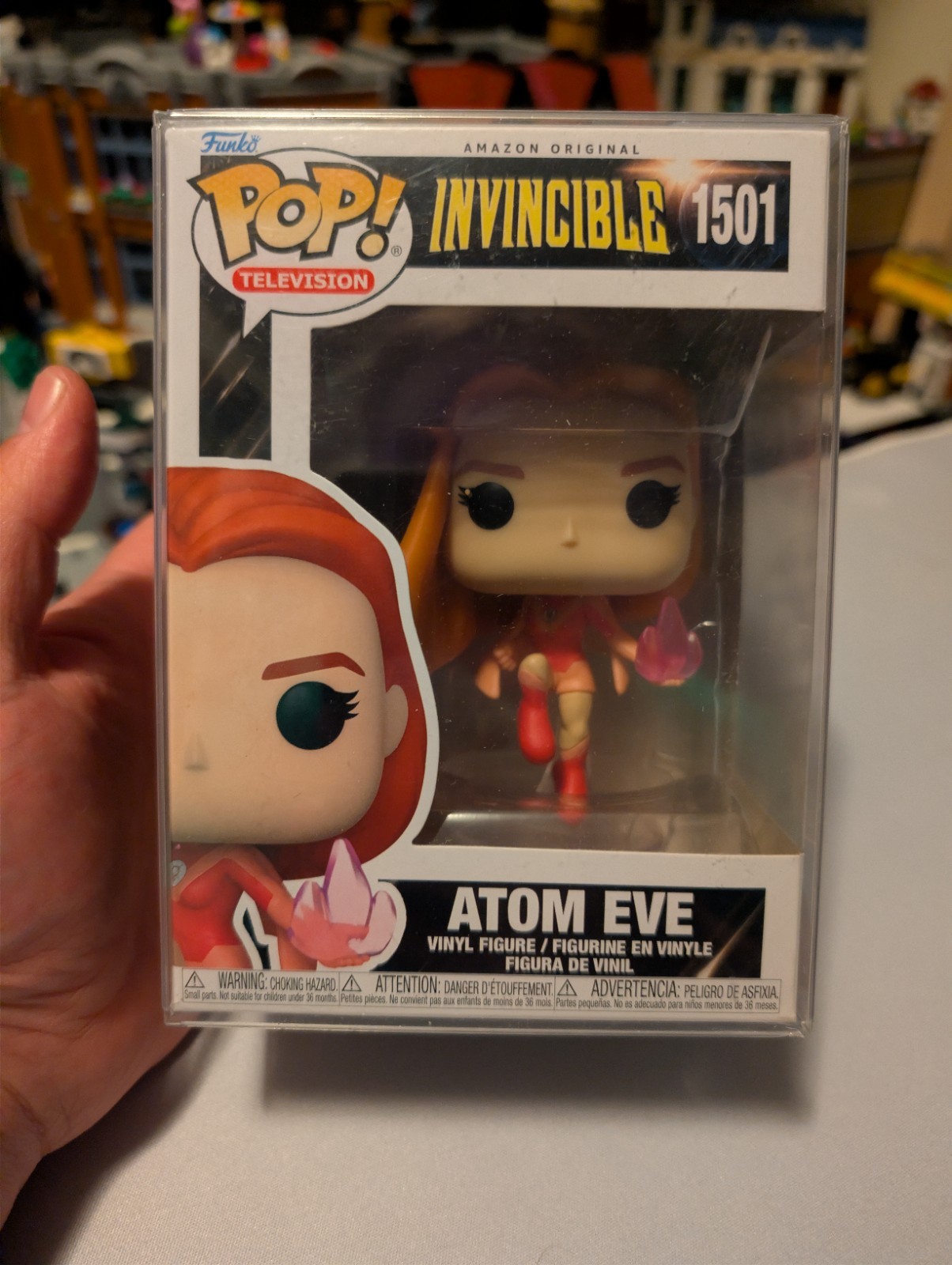 Funko Pop Television #1501 Atom Eve Invincible NIB W/ Protector 