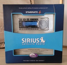 Sirius Starmate 4 Satellite Radio Vehicle Kit Silver New In box