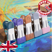 10Pcs Stainless Steel Clothes Pegs with Hook