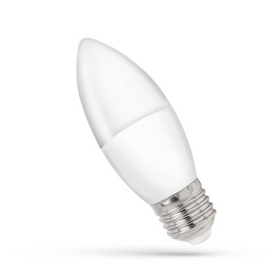 LED E27 C37 Kerzenform 8W = 48W 230V 620lm 160° Warmweiß 3000K
