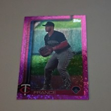 Topps Update Series Ty France Pink Parallel Minnesota Twins #US268 2025