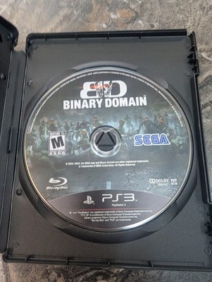 Binary Domain (Sony PlayStation 3, 2012) PS3 | Game Disc Only | 