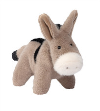 Douglas Toys Donna Donkey Muzzle Plush Stuffed Animal Toy, 7" long