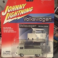 Crager Johnny Lightning Volkswagen Chase 1966 Type 2 Pickup 164 Scale Die-cast Crager Johnny Lightning Volkswagen Chase 1966 Type 2 Pickup 164 Scale Die-cast